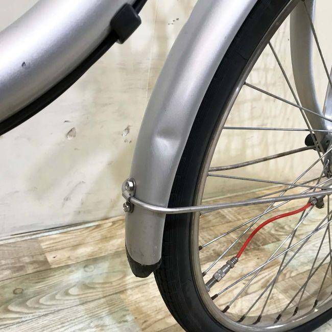 電動自転車 中古v業務用 パナソニック パートナーU シルバー 24インチ KH116 電動アシスト自転車 神戸 | Panasonic | 13
