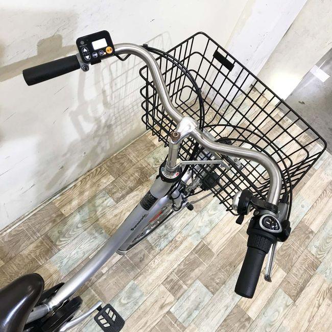 電動自転車 中古v業務用 パナソニック パートナーU シルバー 24インチ KH116 電動アシスト自転車 神戸 | Panasonic | 03