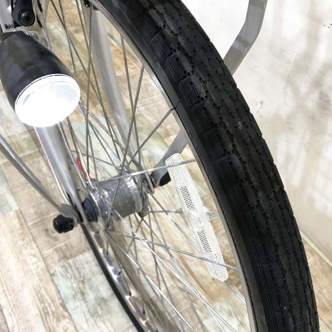 電動自転車 中古v業務用 パナソニック パートナーU シルバー 24インチ KH116 電動アシスト自転車 神戸 | Panasonic | 07
