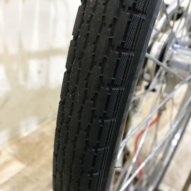 電動自転車 中古v業務用 パナソニック パートナーU シルバー 24インチ KH116 電動アシスト自転車 神戸 | Panasonic | 08