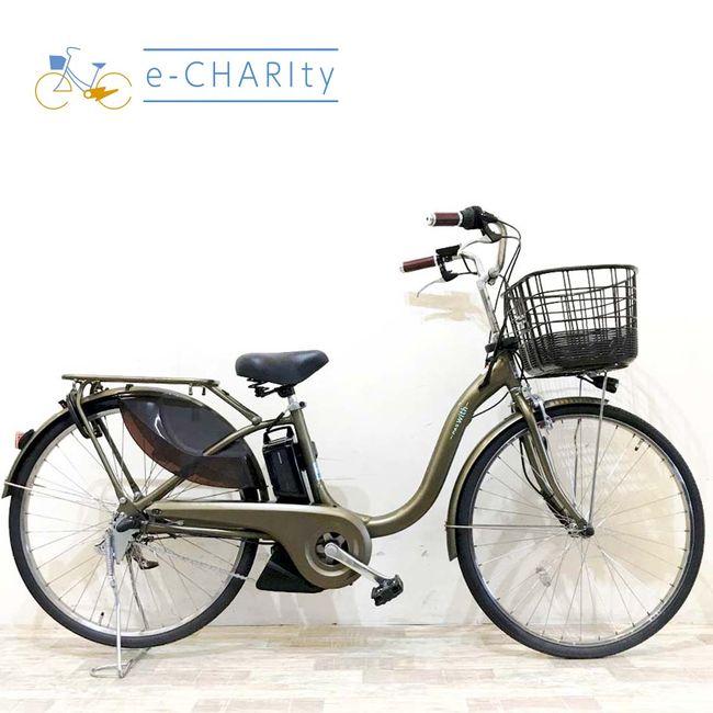 YAMAHA（ヤマハ） 電動自転車 中古 ママチャリ PAS ウィズ ゴールド 26 