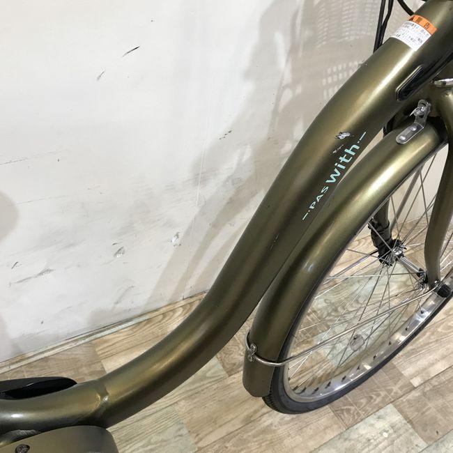 YAMAHA（ヤマハ） 電動自転車 中古 ママチャリ PAS ウィズ ゴールド 26 