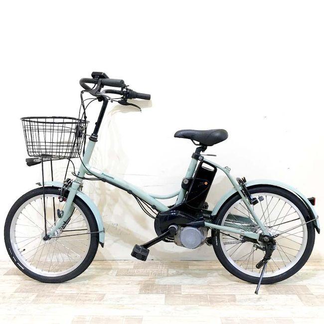 電動自転車 中古 小径車 パナソニック グリッター グリーン 20インチ KI006 電動アシスト自転車 神戸 | Panasonic | 18