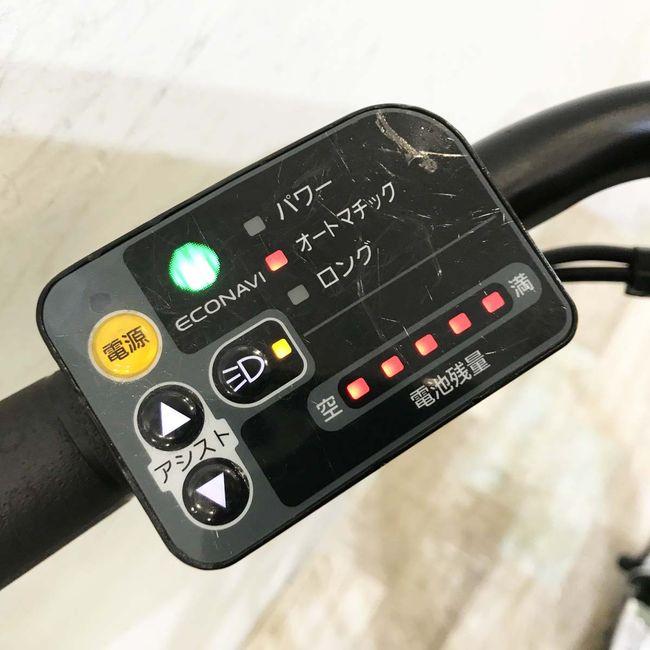 電動自転車 中古 小径車 パナソニック グリッター グリーン 20インチ KI006 電動アシスト自転車 神戸 | Panasonic | 06