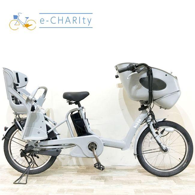 電動自転車 中古 子供乗せ ブリヂストン ビッケ ポーラーe グレー 20インチ KI009 電動アシスト自転車 神戸 | BRIDGESTONE