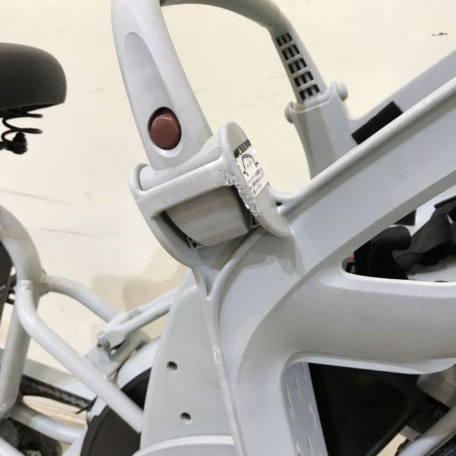 電動自転車 中古 子供乗せ ブリヂストン ビッケ ポーラーe グレー 20インチ KI009 電動アシスト自転車 神戸 | BRIDGESTONE | 12