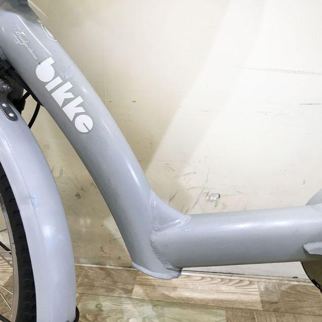 電動自転車 中古 子供乗せ ブリヂストン ビッケ ポーラーe グレー 20インチ KI009 電動アシスト自転車 神戸 | BRIDGESTONE | 15