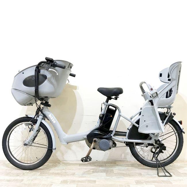 電動自転車 中古 子供乗せ ブリヂストン ビッケ ポーラーe グレー 20インチ KI009 電動アシスト自転車 神戸 | BRIDGESTONE | 20