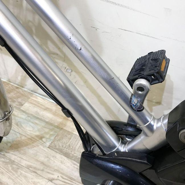 電動自転車 中古 シティ パナソニック ビビDX シティ シルバー 27インチ KI010 電動アシスト自転車 神戸 | Panasonic | 10