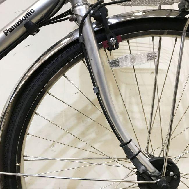 電動自転車 中古 シティ パナソニック ビビDX シティ シルバー 27インチ KI010 電動アシスト自転車 神戸 | Panasonic | 11