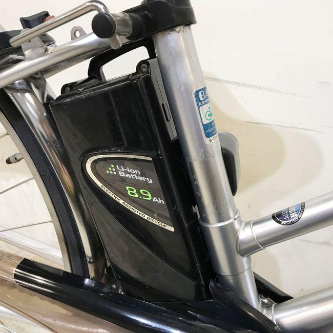 電動自転車 中古 シティ パナソニック ビビDX シティ シルバー 27インチ KI010 電動アシスト自転車 神戸 | Panasonic | 12