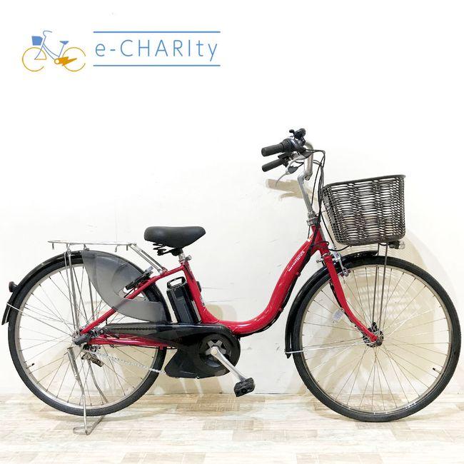YAMAHA（ヤマハ） 電動自転車 中古 ママチャリ PAS ナチュラL レッド 
