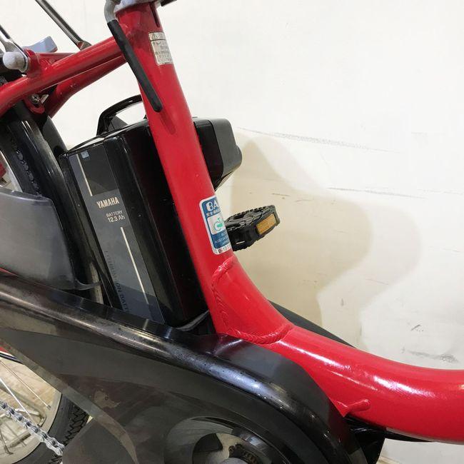 YAMAHA（ヤマハ） 電動自転車 中古 ママチャリ PAS ナチュラL レッド 