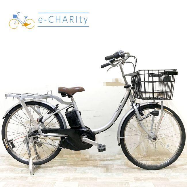電動自転車 中古 業務用 パナソニック パートナーU シルバー 24インチ KI013 電動アシスト自転車 神戸 | Panasonic
