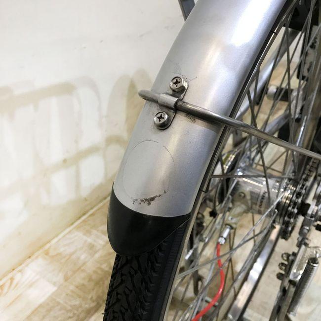 電動自転車 中古 業務用 パナソニック パートナーU シルバー 24インチ KI013 電動アシスト自転車 神戸 | Panasonic | 11