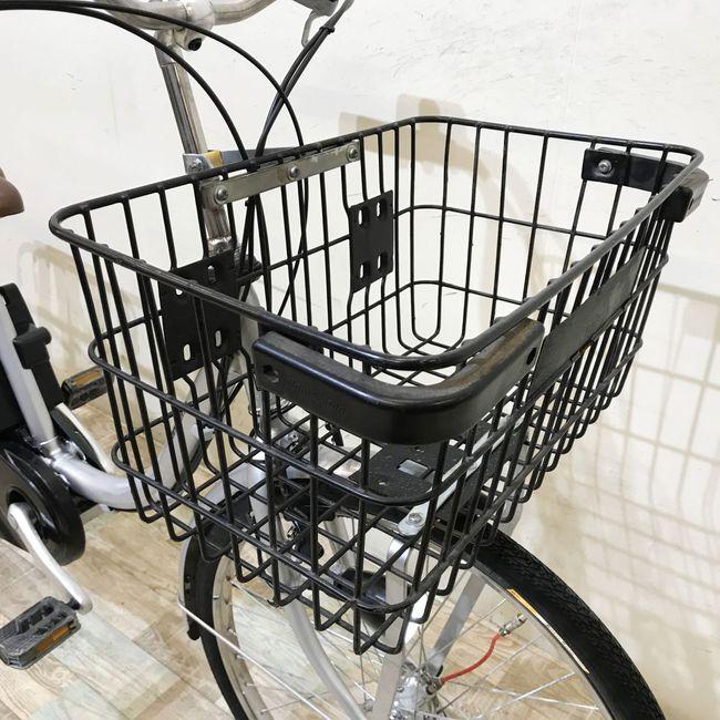 電動自転車 中古 業務用 パナソニック パートナーU シルバー 24インチ KI013 電動アシスト自転車 神戸 | Panasonic | 05