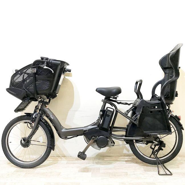YAMAHA（ヤマハ） 電動自転車 中古 子供乗せ PAS キッスミニXL カーキ