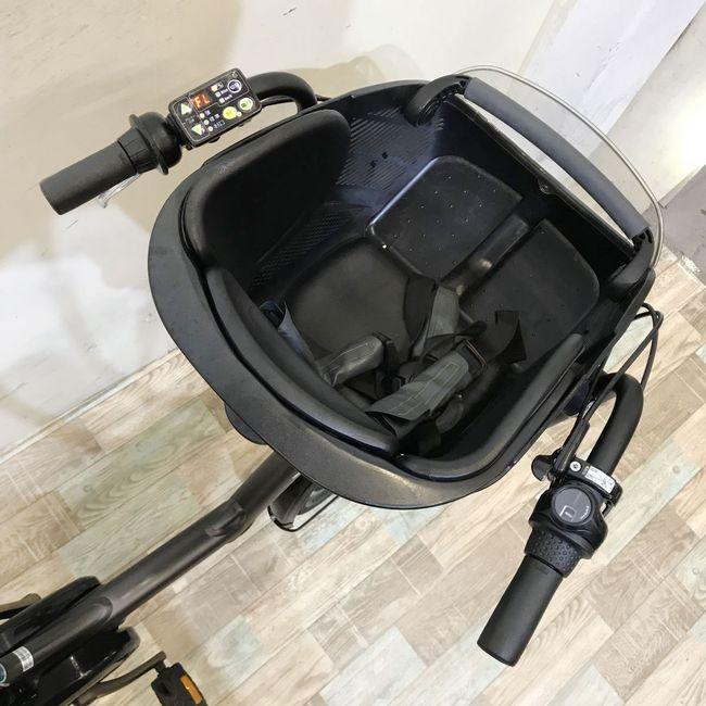 YAMAHA（ヤマハ） 電動自転車 中古 子供乗せ PAS キッスミニXL カーキ