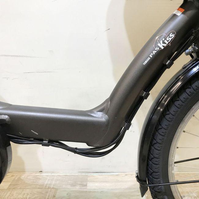 YAMAHA（ヤマハ） 電動自転車 中古 子供乗せ PAS キッスミニXL カーキ