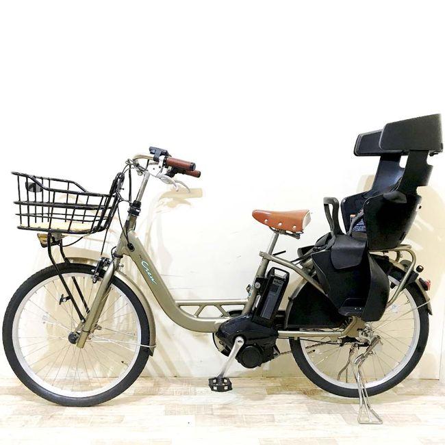 YAMAHA（ヤマハ） 電動自転車 中古 子供乗せ PAS クルー ゴールド 24 