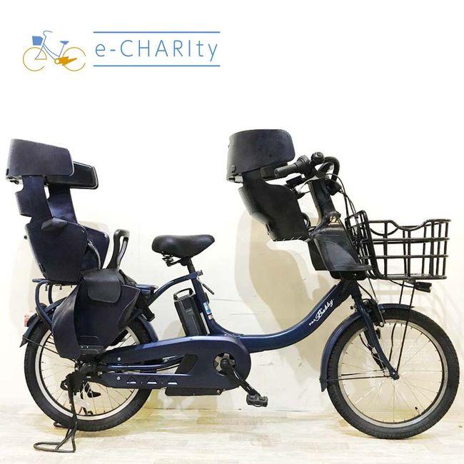 YAMAHA（ヤマハ） 電動自転車 中古 子供乗せ PAS バビーアン ネイビー
