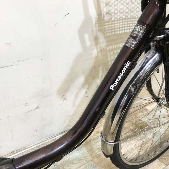 電動自転車 中古 ママチャリ パナソニック ビビDX ブラウン 24インチ KI056 電動アシスト自転車 神戸 | Panasonic | 14