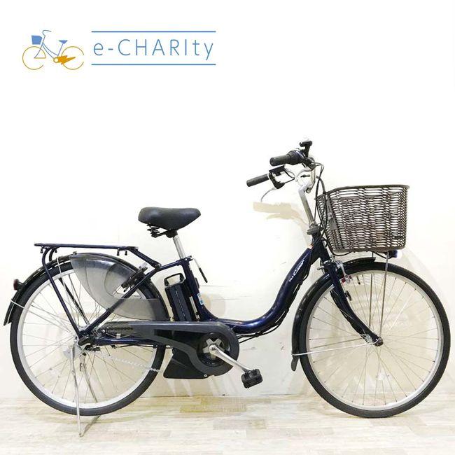 YAMAHA（ヤマハ） 電動自転車 中古 ママチャリ PAS チア ネイビー 24 