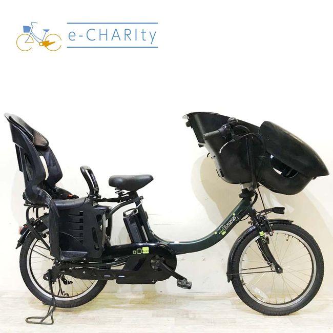 電動自転車 中古 子供乗せ ヤマハ PAS キッスミニアン カーキ 20インチ KI059 電動アシスト自転車 神戸 | YAMAHA