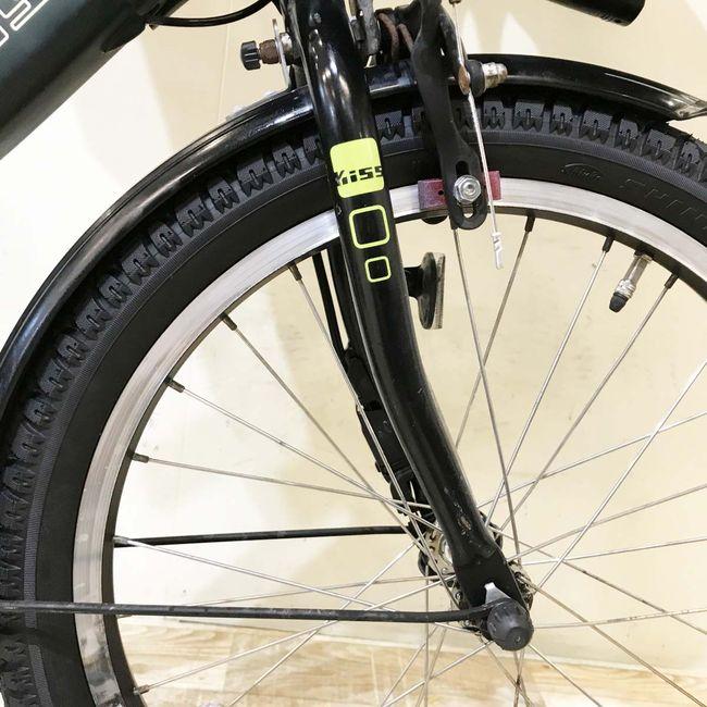 電動自転車 中古 子供乗せ ヤマハ PAS キッスミニアン カーキ 20インチ KI059 電動アシスト自転車 神戸 | YAMAHA | 14