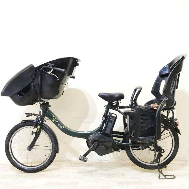 電動自転車 中古 子供乗せ ヤマハ PAS キッスミニアン カーキ 20インチ KI059 電動アシスト自転車 神戸 | YAMAHA | 16