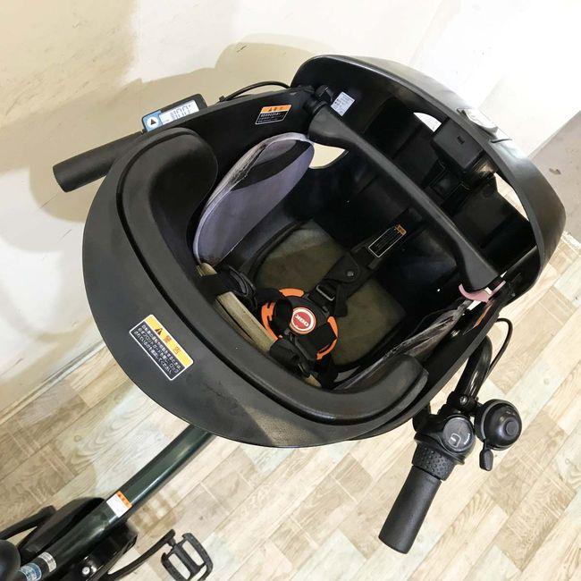 電動自転車 中古 子供乗せ ヤマハ PAS キッスミニアン カーキ 20インチ KI059 電動アシスト自転車 神戸 | YAMAHA | 03