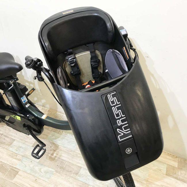 電動自転車 中古 子供乗せ ヤマハ PAS キッスミニアン カーキ 20インチ KI059 電動アシスト自転車 神戸 | YAMAHA | 05