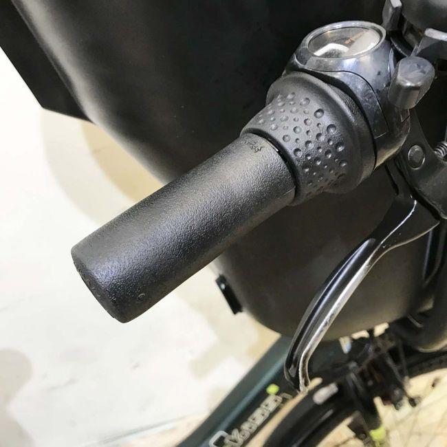 電動自転車 中古 子供乗せ ヤマハ PAS キッスミニアン カーキ 20インチ KI059 電動アシスト自転車 神戸 | YAMAHA | 09