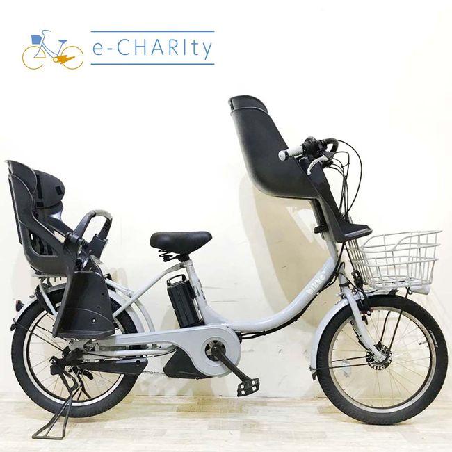 電動自転車 中古 子供乗せ ブリヂストン ビッケ2e グレー 20インチ KI061 電動アシスト自転車 神戸 | BRIDGESTONE