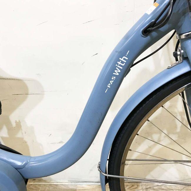 電動自転車 中古 ママチャリ ヤマハ PAS ウィズ ブルー 26インチ KI064 電動アシスト自転車 神戸 | YAMAHA | 04