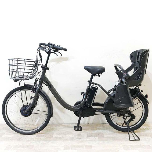 電動自転車 中古 子供乗せ ブリヂストン ビッケモブdd（デュアルドライブ） グレー 24×20インチ KI075 電動アシスト自転車 神戸 | BRIDGESTONE | 16