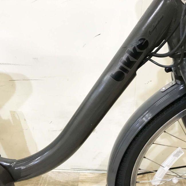電動自転車 中古 子供乗せ ブリヂストン ビッケモブdd（デュアルドライブ） グレー 24×20インチ KI075 電動アシスト自転車 神戸 | BRIDGESTONE | 04
