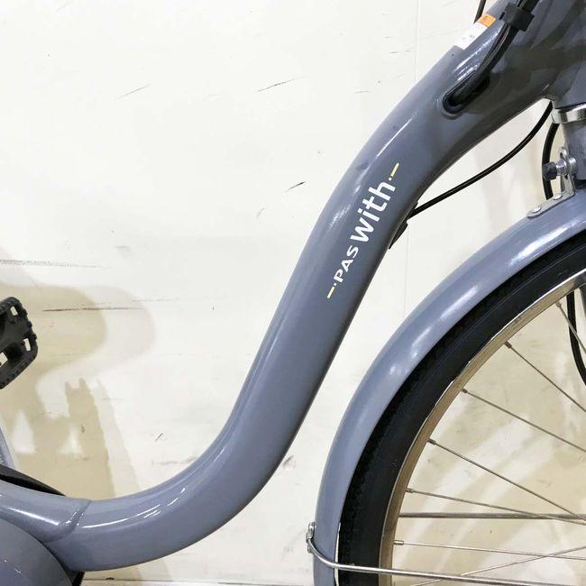 電動自転車 中古 ママチャリ ヤマハ PAS ウィズ グレー 26インチ KI083 電動アシスト自転車 神戸 | YAMAHA | 04