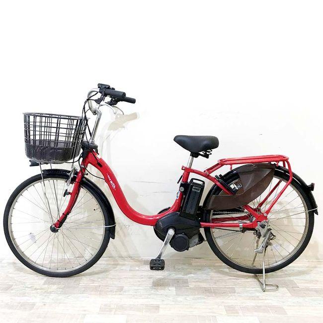 YAMAHA（ヤマハ） 電動自転車 中古 ママチャリ PAS ウィズ レッド 24