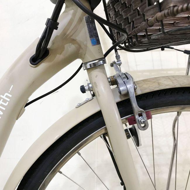 電動自転車 中古 ママチャリ ヤマハ PAS ウィズDX ベージュ 26インチ KI089 電動アシスト自転車 神戸 | YAMAHA | 16