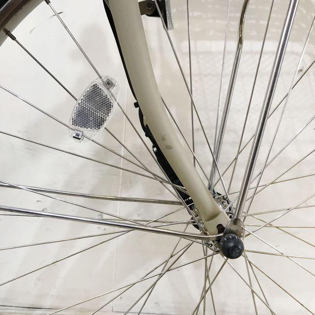 電動自転車 中古 ママチャリ ヤマハ PAS ウィズDX ベージュ 26インチ KI089 電動アシスト自転車 神戸 | YAMAHA | 17