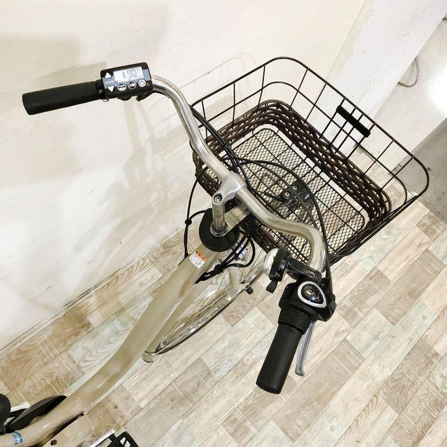 電動自転車 中古 ママチャリ ヤマハ PAS ウィズDX ベージュ 26インチ KI089 電動アシスト自転車 神戸 | YAMAHA | 03