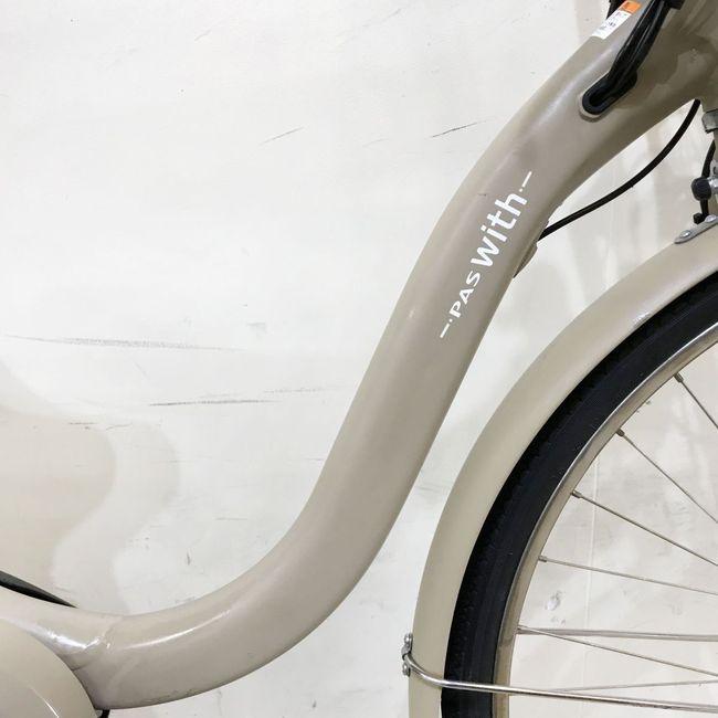 電動自転車 中古 ママチャリ ヤマハ PAS ウィズDX ベージュ 26インチ KI089 電動アシスト自転車 神戸 | YAMAHA | 04