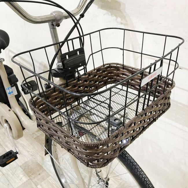 電動自転車 中古 ママチャリ ヤマハ PAS ウィズDX ベージュ 26インチ KI089 電動アシスト自転車 神戸 | YAMAHA | 05