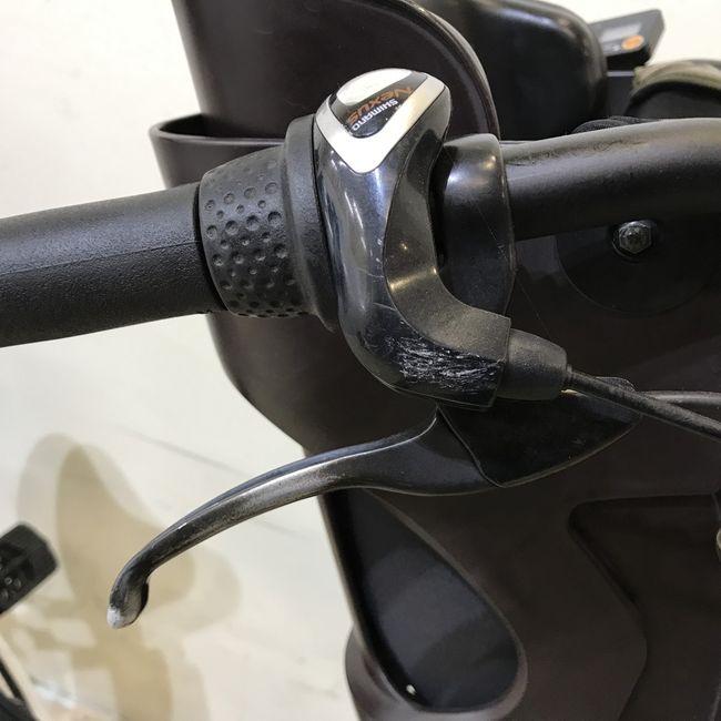 電動自転車 中古 子供乗せ パナソニック ギュットミニDX カーキ 20インチ KI097 電動アシスト自転車 神戸 | Panasonic | 11