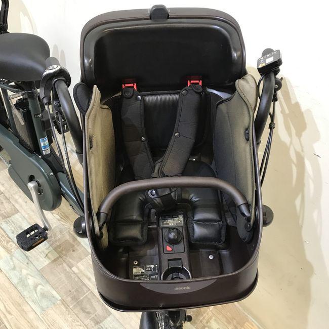 電動自転車 中古 子供乗せ パナソニック ギュットミニDX カーキ 20インチ KI097 電動アシスト自転車 神戸 | Panasonic | 05