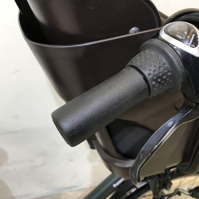 電動自転車 中古 子供乗せ パナソニック ギュットミニDX カーキ 20インチ KI097 電動アシスト自転車 神戸 | Panasonic | 09
