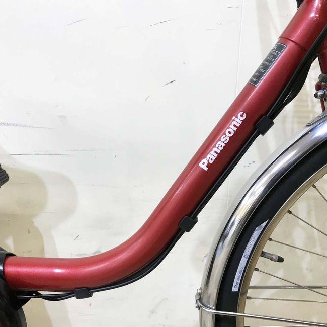 電動自転車 中古 ママチャリ パナソニック ビビDX レッド 24インチ KI101 電動アシスト自転車 神戸 | Panasonic | 04
