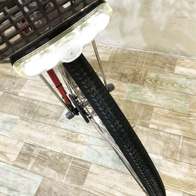 電動自転車 中古 ママチャリ パナソニック ビビDX レッド 24インチ KI101 電動アシスト自転車 神戸 | Panasonic | 07