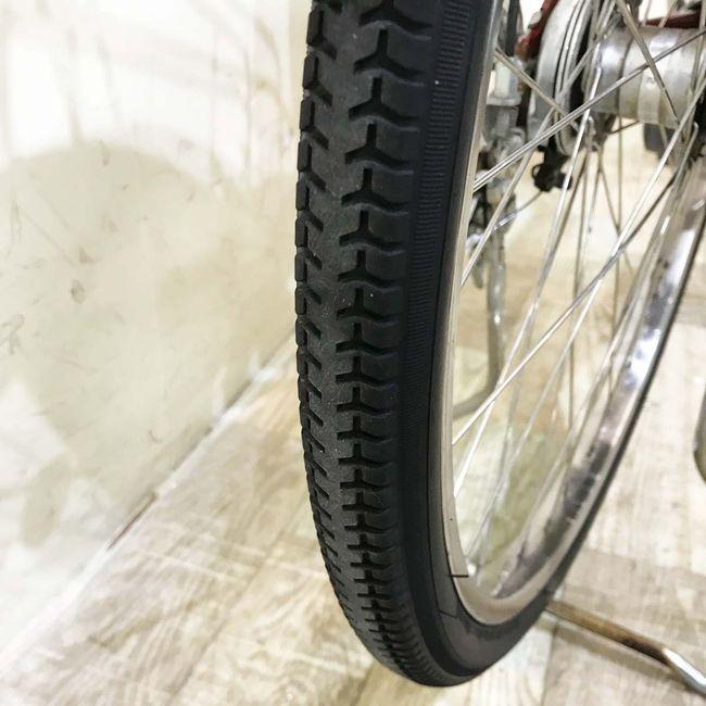 電動自転車 中古 ママチャリ パナソニック ビビDX レッド 24インチ KI101 電動アシスト自転車 神戸 | Panasonic | 08
